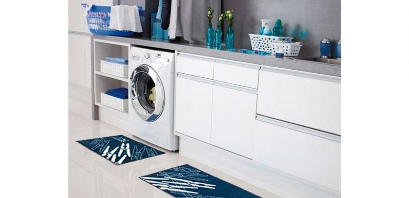 Imagem de tapete antiderrapante para lavanderia